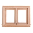 thumbnail image 3 of LeeQinersw Birch Wood Shutter Window Furniture Model 1:12 Doll House Accessory Playset, 3 of 9