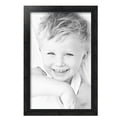 thumbnail image 2 of ArtToFrames 14" x 22" Distressed Black Picture Frame, 14x22 inch Black Wood Poster Frame (WOM-4592), 5 Pack, 2 of 7