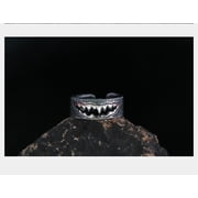 Ring Men Domineering Retro Handmade Custom 99 Pure Silver Single Ring Male Index Finger Ring