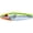 Cht Bk/Chr/Org, variant on Mirrolure 83MR-CRCH She Dog Chrome/Chartreuse 4" Fishing Topwater Lure