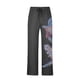 thumbnail image 4 of Pantalones largos de verano para hombre, de algodón y pierna ancha, deportivos con cordones estampados, informales, 4 of 7