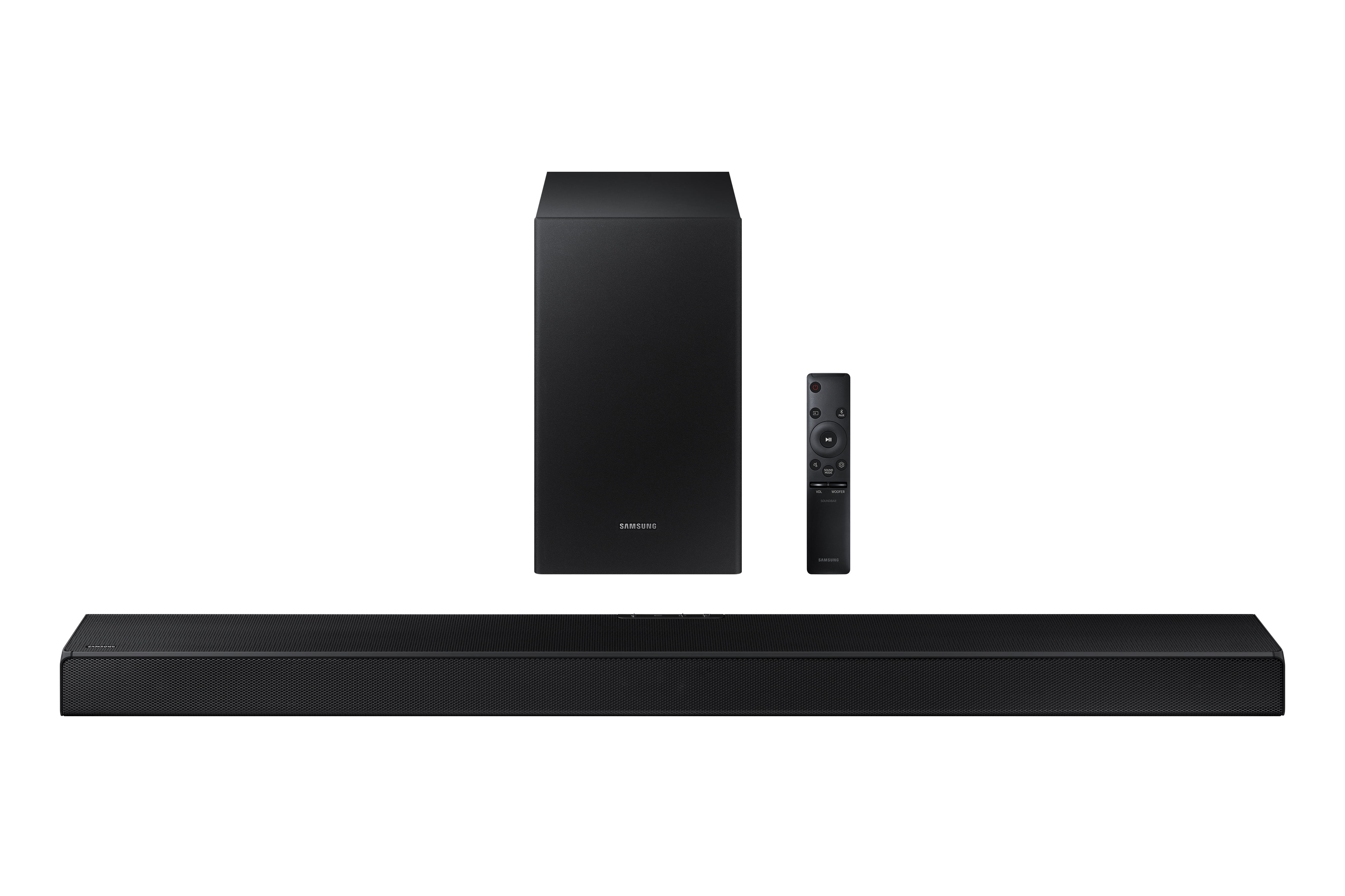 voeden lening Beringstraat SAMSUNG HW-A60M 3.1 Channel Soundbar with Wireless Subwoofer and Dolby 5.1  / DTS Virtual:X - Walmart.com