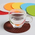 thumbnail image 4 of Cojín, antideslizante, aislamiento térmico, posavasos de gel de sílice, utilizado para bebidas, evitando muebles, 4 of 6