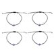 thumbnail image 1 of Pulseras de hilo para mujeres, hombres, niños y niñas, pulseras de hilo trenzado hechas a mano MFZFUKR CPB-US-XD1925-4, 1 of 6