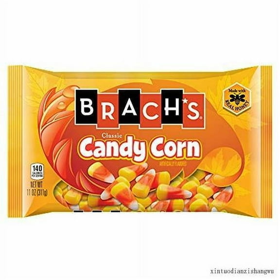 brach's classic candy corn, made with real (classic 11-oz bag, 3 pack)