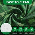 thumbnail image 4 of YIBAGA St Patrick's Day Tablecloth, Green Shamrock St Patricks Day Table Cover Spring Home Dining Table Decorations, 60 x 60 inch, Polyester, 4 of 5