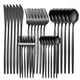 thumbnail image 4 of Juego de vajilla portuguesa de 30 piezas con cuchillo y tenedor de acero inoxidable, cuchillo y tenedor para carne creativos de estilo occidental dorado, 4 of 5