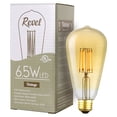 thumbnail image 5 of Kira Home Revel LED 7W Dimmable Filament Edison Light Bulb (50W replacement), 2200K 600LM, ST21 Antique Shape, 5 of 5