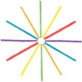 thumbnail image 2 of Miangastore Colored Craft Sticks Yellow 1000Pcs 4.2x0.2x0.2in, 2 of 9