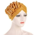 thumbnail image 4 of EnJoCho Headwear Turbans For Women Cancer Head Hat Cap Ethnic Floral Hair Cover Wrap Headwear Turban Cap For Ladies, 4 of 4