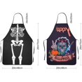thumbnail image 2 of LYD Delantal de Halloween Fiesta de Halloween Delantal Decoraciones Cocina Hornear Jardinería Ropa LYD 1026708, 2 of 2