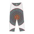 thumbnail image 4 of Haiem Mandala Women's Pajama Pants Ultra Lightweight Pjs Bottoms Sleepwear Bottom Pants With Pocket Drawstring-Large, 4 of 7