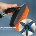 thumbnail image 3 of Arcticwind Ice Scraper and Extendable Snow Brush 3-in-1 Detachable Assembled with Metal Stainless Steel Extendable Ice Shovel 360° rotation No damage to the car paint,Suitable for most car, 3 of 9