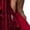 Wine Red, variant on Women'S Long Sleeve Velvet Dress V Neck Holiday Cocktail Party Semi Formal Midi Dresses Dark Green M