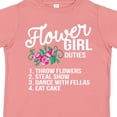 thumbnail image 4 of Inktastic Flower Girl Wedding Duties Girls Toddler T-Shirt, 4 of 5