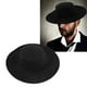 thumbnail image 5 of Sombreros De Copa Negros, Sombrero De Copa De Fieltro Estilo Caballero De Alto Grado Transpirable Para Proyectos De Manualidades Para Mujeres, 5 of 7