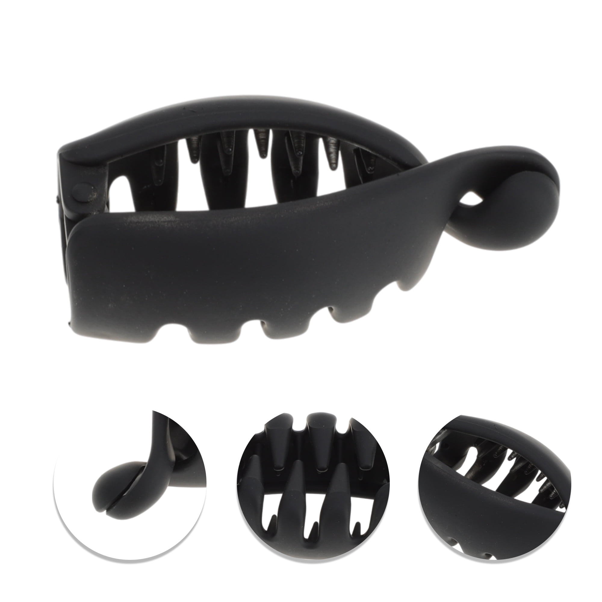 Unique Bargains Grace Banana Hair Clips for Home 1 Pc - ideal for Use and Styling Black
