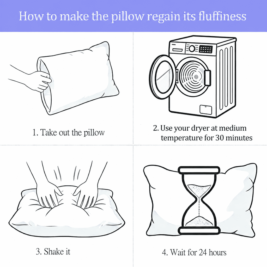 COOKEY Side Sleeper Pillow for Neck Pain Relief, Ergonomic Crescent Pillows for Side Sleepers, Medium Firm Queen Size 20"x30" 2 Pack, Cervical Pillow for Spinal Alignment