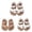 a-White3115, variant on FINALGANG Toddler Kids Girls Floral Decorated Sandals With Adjustable Hook And Loop Back Strap Pearl Accent Soft Sole Shoes For Summer Daily Wear Brown 15-18Months