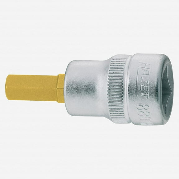Hazet 8801K-5 5mm Hex Titanium-Nitride Socket 3/8" Short