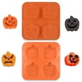 thumbnail image 2 of putnchl Halloween Chocolate Silicone Molds, , Perfect For Halloween Baking DIY Decorations For Chocolate Covered Oreos, Cake Candy Pudding Soap Jelly Hot Cocoa Bomb, 2 of 5