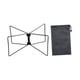 thumbnail image 2 of Nevera portátil plegable de acero para camping, versátil, con bolsa de transporte. Negro, 2 of 9