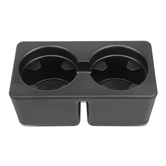 DNA Motoring ZTL-Y-0049 For 2007 to 2014 GMC Sierra Yukon XL Chevy Silverado 1500 2500HD 3500HD Cadillac Escalade Front Center Floor Console Cup Holder Inserts 08 09 10 11 12 13
