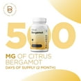 thumbnail image 3 of Citrus Bergamot 500mg - Revitalize Your Heart Health - Advanced Bergamot Supplement for Metabolism & Cholesterol Health - 60 Vegan Capsules by Balance Breens, 3 of 7
