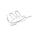 thumbnail image 2 of unbranded Surround Speaker Stands Minimalist Design Silver Color 1Set, 2 of 8