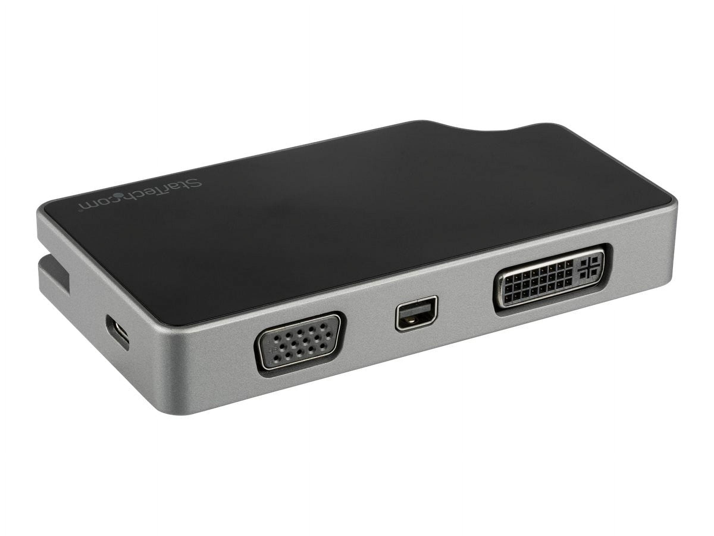 StarTech.com USB-C Multiport Video Adapter, Aluminum