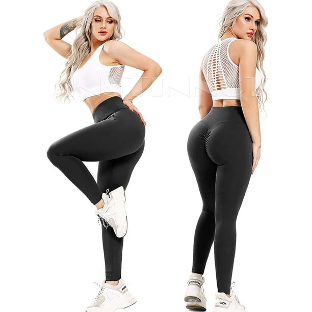 High Elastic Womens Sweatpants High Waist Butt Lifting Yoga Legging Tummy  Control Gym Tights Trouser with Multi-Pocket