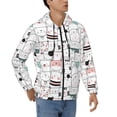 thumbnail image 4 of Zip Up Hoodies for Men - Funny Cute Cartoon Cat Long Sleeve Comfrt Men'S Fashion Hoodies & Sweatshirts, Jackets for Men Hoodies Pullover Clothing Clothes with Pouch, 4 of 5