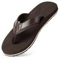 thumbnail image 3 of Harvest Land Comfortable Flip Flops for Men Arch Support Thong Sandals Non Slip Summer Beach Shoes Size 7-13 Males, 3 of 11