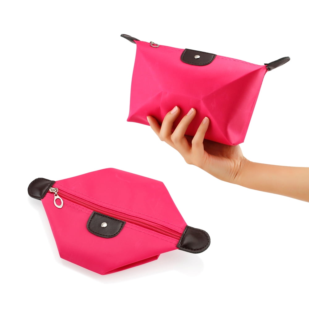 Travel Cosmetic Bag Storage Pouch Purse Makeup Case Multifunction Toiletry Zipper Organizer Handbag
