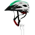 thumbnail image 1 of Casco de Ciclismo Naiovety con Luces para Hombres y Mujeres Seguridad Profesional Integrado Blanco Verde L, 1 of 6