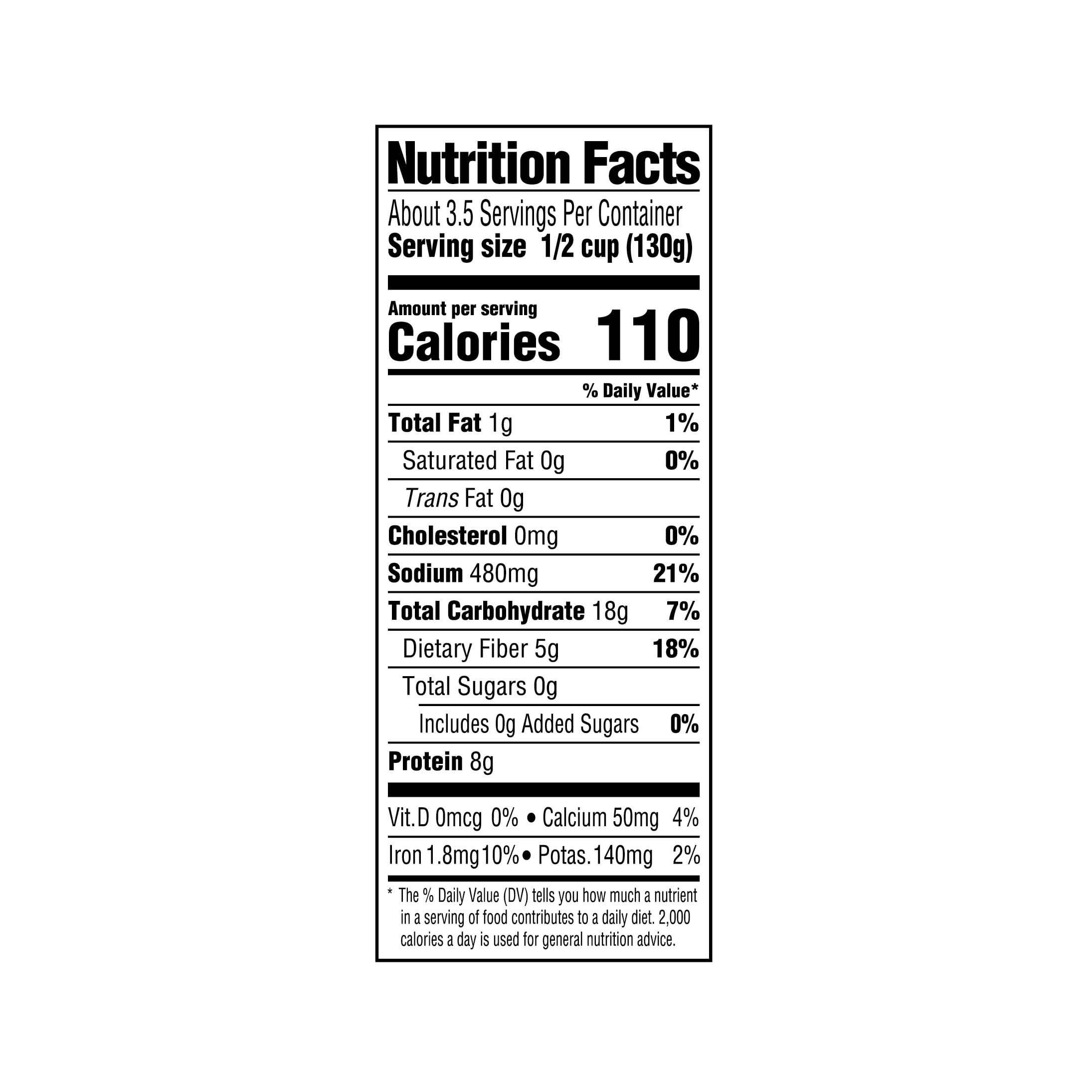 (12 pack) Trappey's Navy Beans with Bacon, 15.5 oz., Can