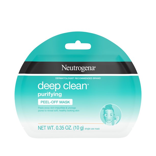 Download Neutrogena Deep Clean Clarifying Peel Off Face Mask 1 Count Walmart Com Walmart Com PSD Mockup Templates