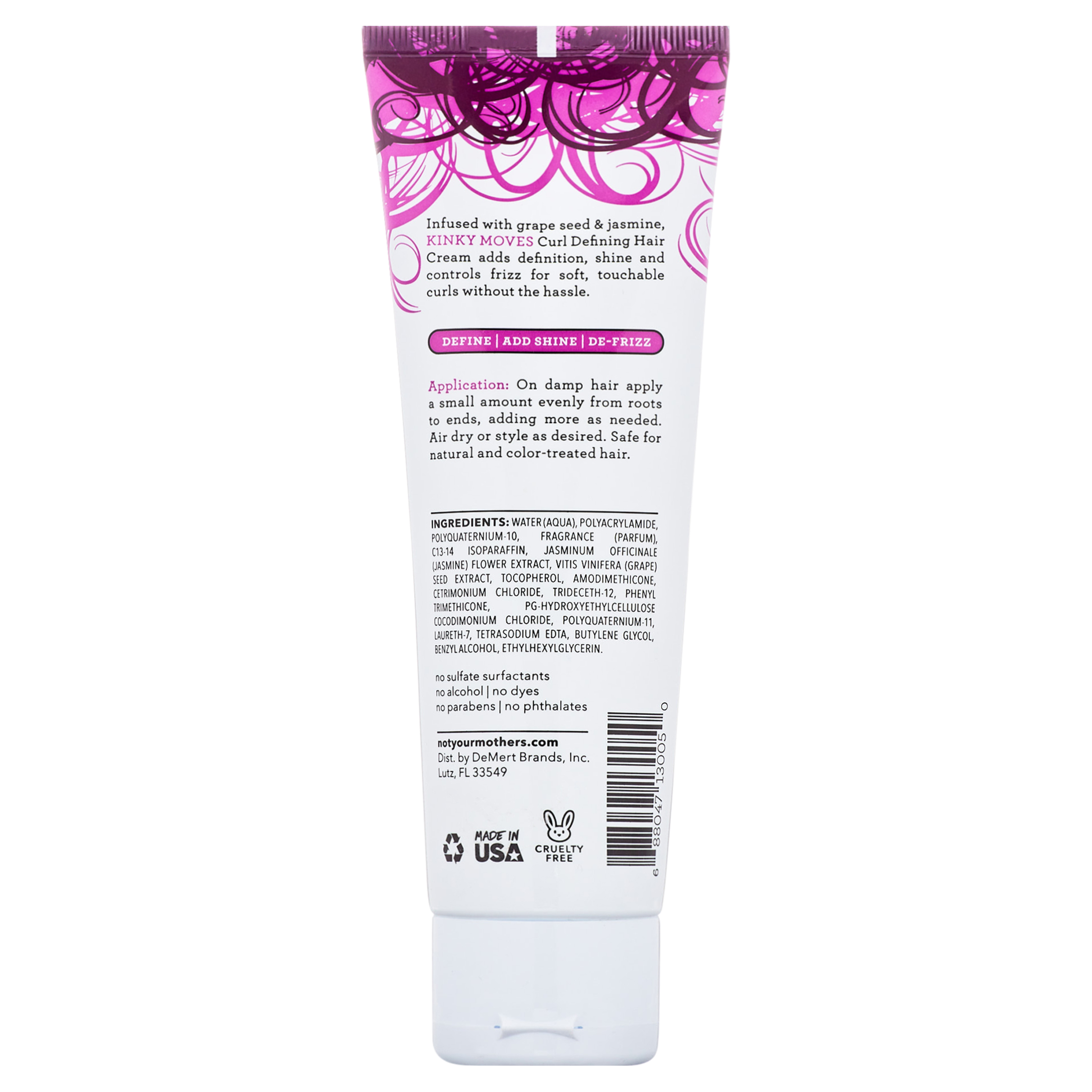 Not Your Mother's Kinky Moves Curl Defining Hair Cream to Enhance Natural Curls, 4 fl oz - image 9 of 10