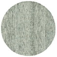 thumbnail image 2 of Safavieh Abstract Delia Distressed Wool Area Rug, Green/Ivory, 6' x 6' Round, 2 of 10