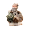 thumbnail image 2 of Figura navideña decorativa coleccionable para escaparate de tienda, decoración navideña Muñeco de nieve, 2 of 9
