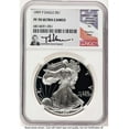 thumbnail image 1 of 1997-P S$1 Proof American Silver Eagle Coin NGC PF70 UCAM - HAT777402011, 1 of 1