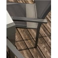 thumbnail image 4 of Naterial Silla de Jardín Apilable de Aluminio y Textileno con Brazos para Exterior , Modelo Lyra Beta, 4 of 10
