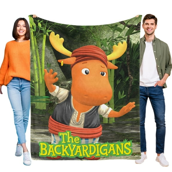 YUNYOUDIAN The Backyardigans-themed Pals Plush Throw Blanket Gifts for Fans Girls Boys Women Present Suitable for a variety of settings 40''*60''(100*150cm)
