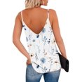 thumbnail image 3 of Zeagoo Womens V Neck Cami Tank Top Strap Sleeveless T Shirt Casual Loose Cotton Vest Blouse, 3 of 6