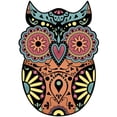 thumbnail image 2 of CafePress - Sugar Skull Owl Color Long Sleeve Infant T Shirt - Long Sleeve Infant T-Shirt, 2 of 2
