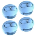thumbnail image 1 of Clips de sujeción antideslizantes Strade Fareast Limited 2 pinzas para funda de cama azul 4 piezas, 1 of 7