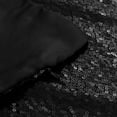 thumbnail image 4 of PiccoCasa Decorative Sequin Throw Pillow Covers, 16"x16" Cushion Covers for Party Black, 4 of 8