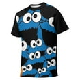 thumbnail image 2 of Cookies Unisex 3D Teen T-Shirts Fashion Printed Shirts Short Sleeve Top Teen Men Women Boy Girls, 2 of 8
