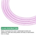 thumbnail image 2 of Cinta de Tubo de Malla Uxcell 45 Yardas, Cintas de Tela Elásticas de 4mm [Rosa Persa], 2 of 6