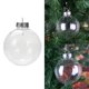 thumbnail image 3 of Wdftyju Adornos colgantes de bolas de plástico transparente, decoración navideña DIY (8 cm) (sin regalo) Wdftyju 1rd6fc1ph4ua0pv1D02, 3 of 6